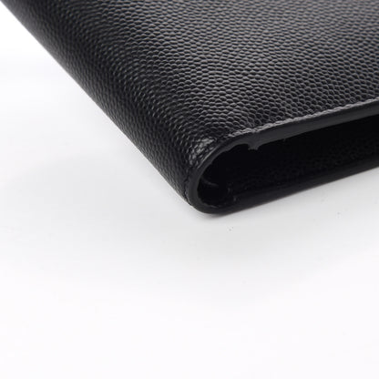 Saint Laurent Grain De Poudre Paris East West Wallet Black 8 of 10