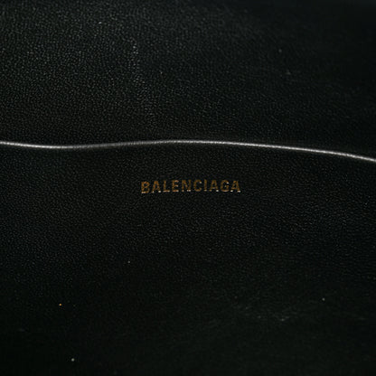Balenciaga Grained Calfskin Large Ville Zip Pouch Black 6 of 7