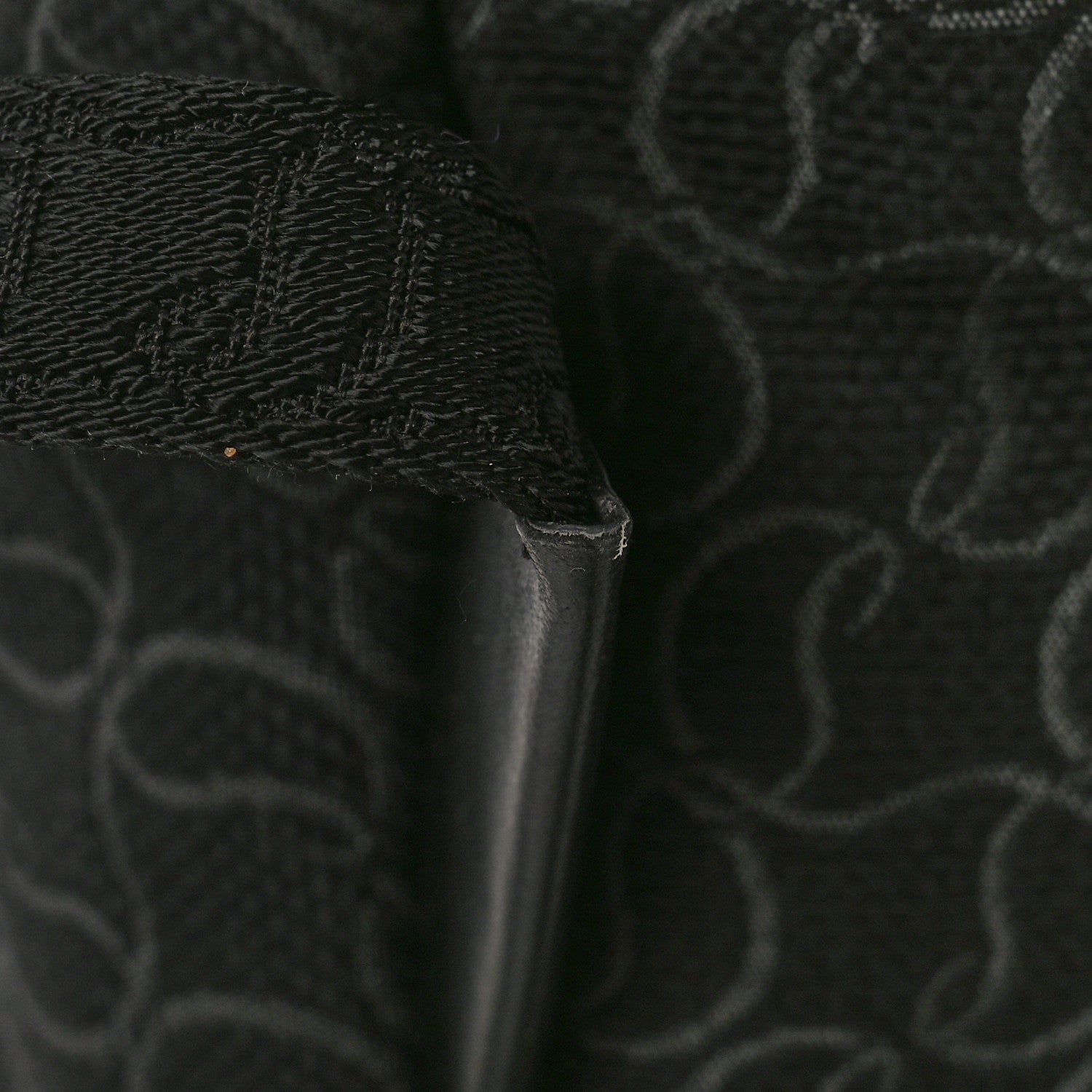 Christian Louboutin Logo Jacquard Zip N Flap Backpack Black 11 of 13