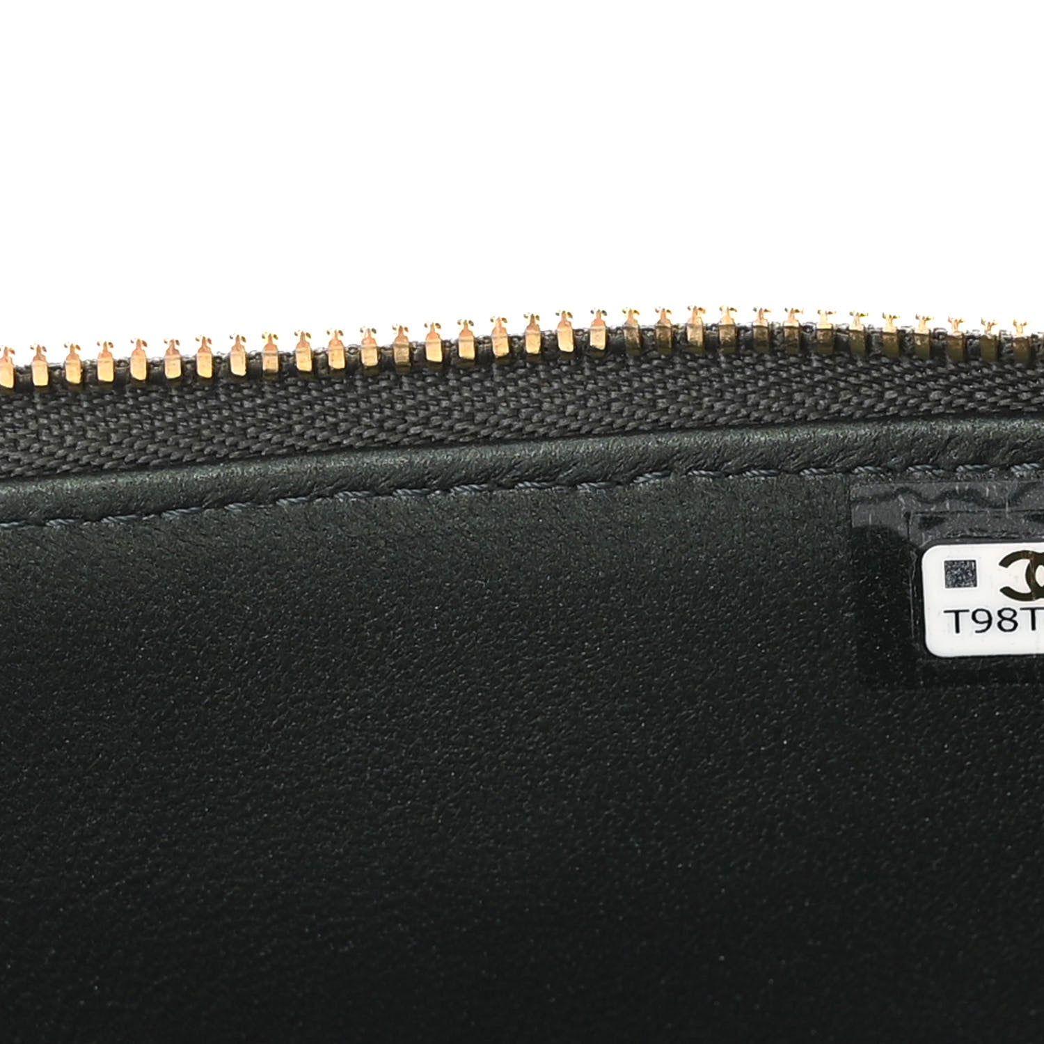 Chanel Iridescent Lambskin Quilted Small Top Handle Vanity Case With Chain Dark Green 7 of 11