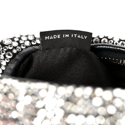 Miu Miu Crystal Silk Starlight Mini Wander Hobo Black 7 of 10