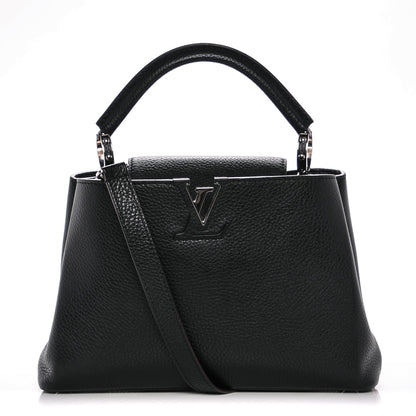 Louis Vuitton Taurillon Capucines BB Black 1 of 6