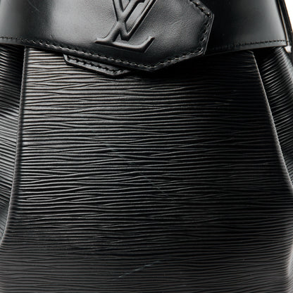 Louis Vuitton Epi Sac D'Epaule Black 11 of 12