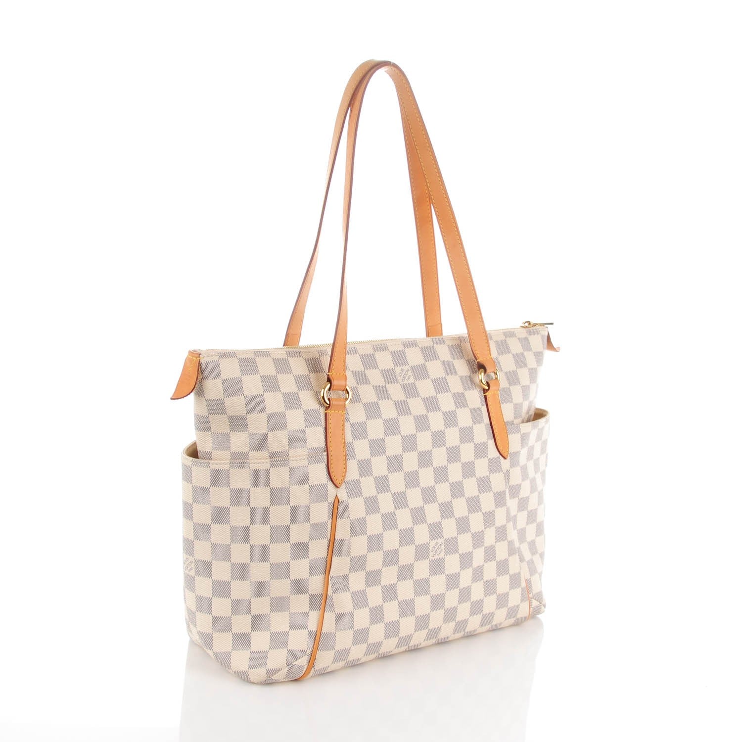 Louis Vuitton Damier Azur Totally MM 3 of 9