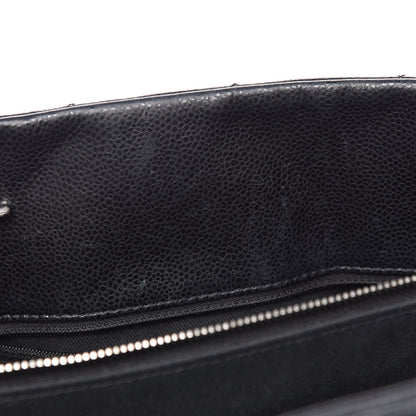 Chanel Caviar Quilted Timeless CC Soft Tote Black 17 of 18