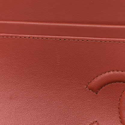 Chanel Lambskin Quilted Small Double Flap Brown 7 of 10