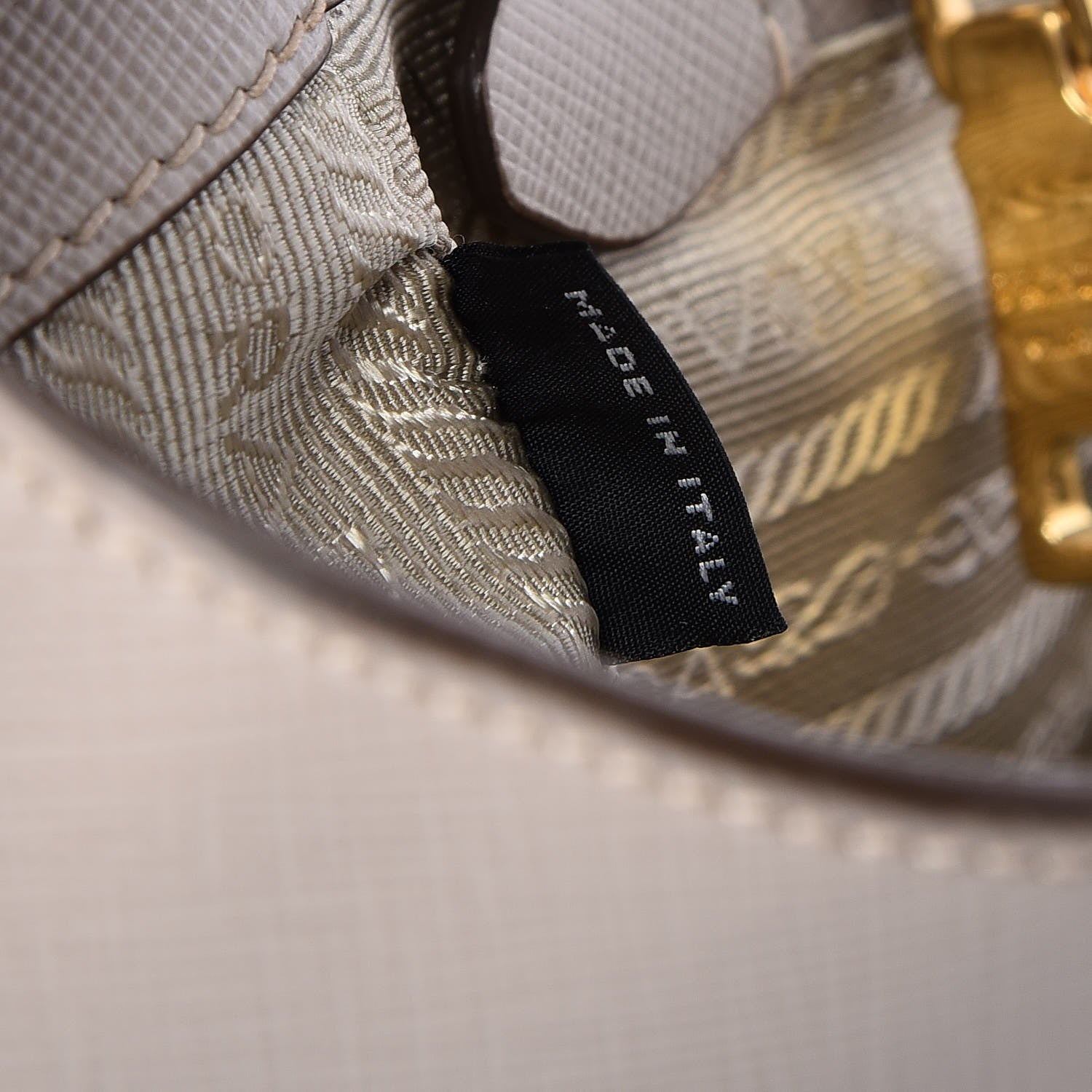 Prada Saffiano Bi-Color Tote Pomice Argilla 7 of 8