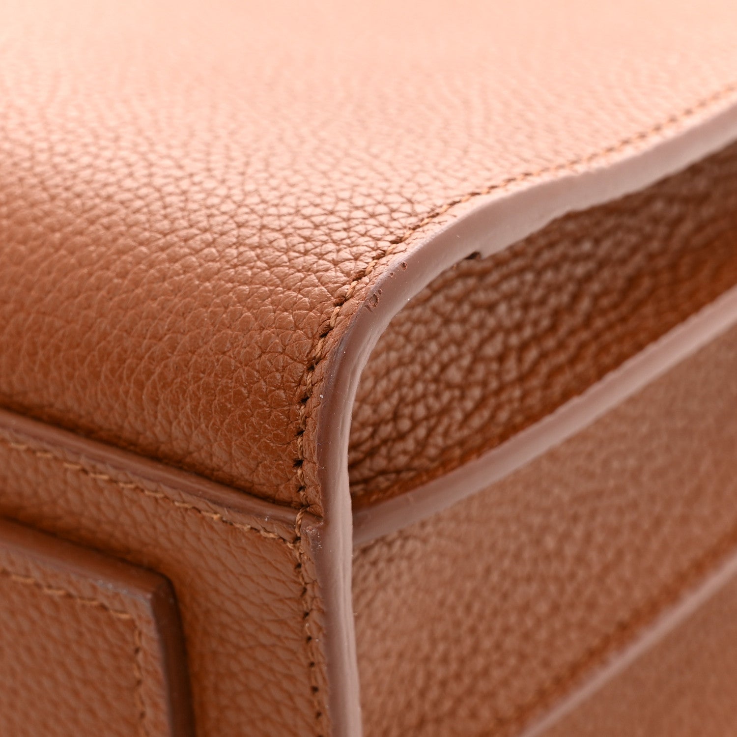 Saint Laurent Grained Calfskin Baby Sac De Jour Supple Canyon 11 of 11