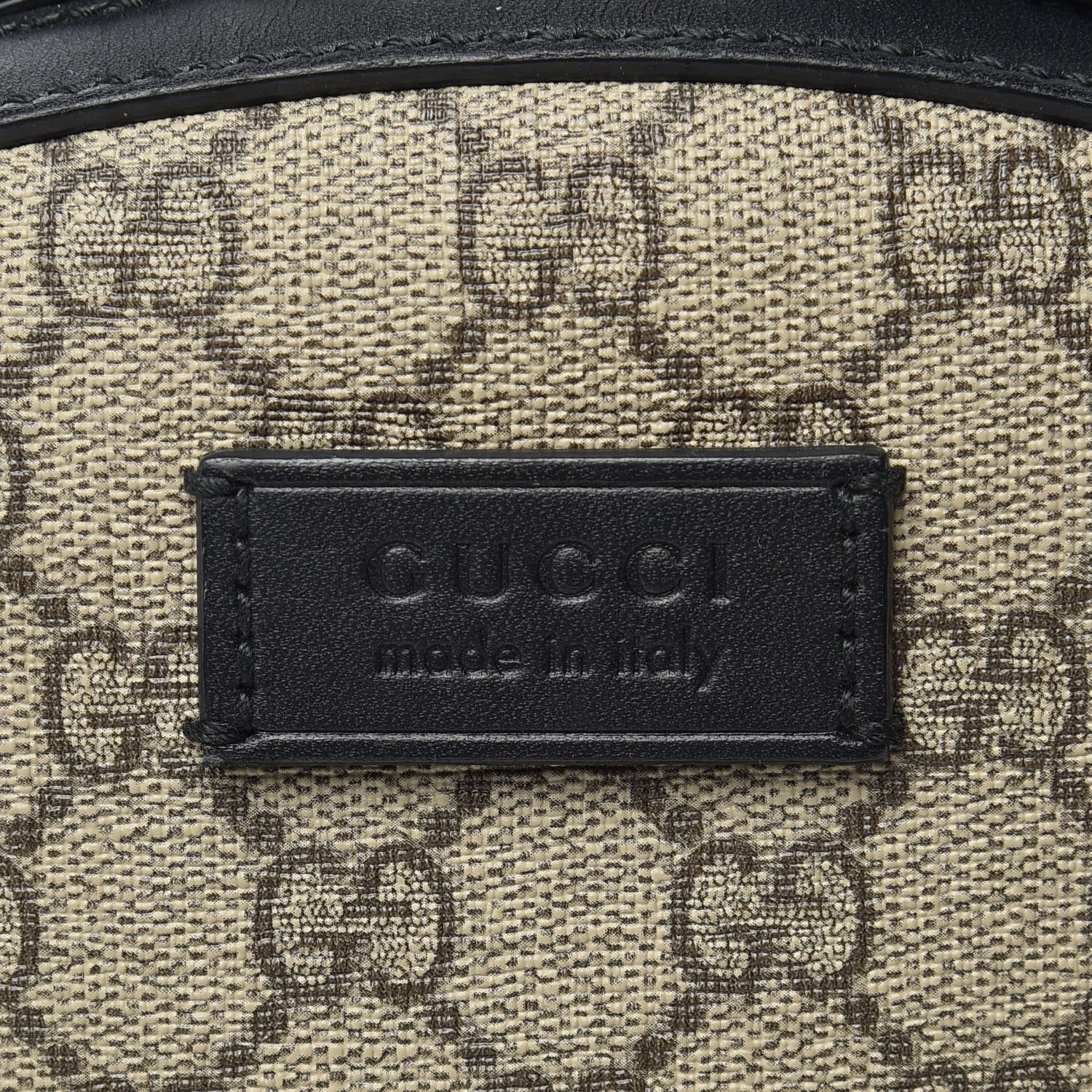 Gucci GG Supreme Monogram Small Eden Day Backpack Black 8 of 11