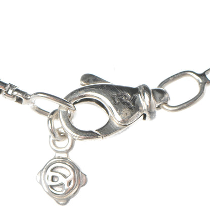 David Yurman Sterling Silver Diamond White Topaz 7mm Petite Albion Pendant Necklace 4 of 7