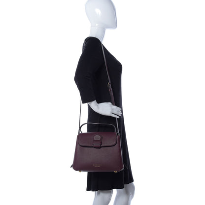 Burberry Derby Calfskin House Check Small Camberley Mahogany Red 2 of 9