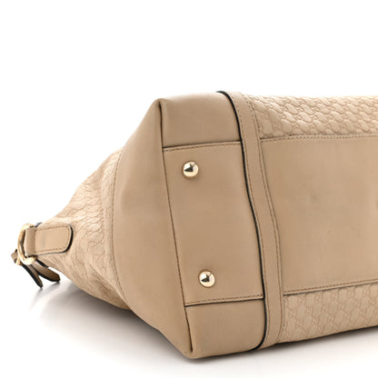 Gucci Calfskin Microguccissima Medium Nice Top Handle Dome Bag Beige 9 of 20