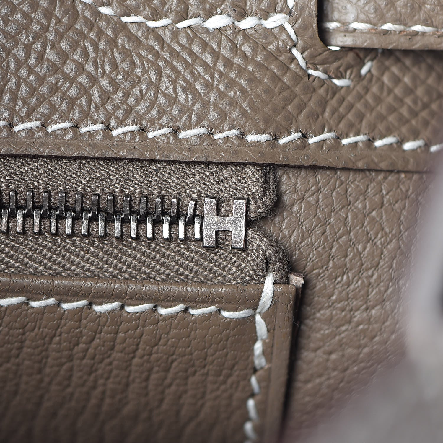 Hermes Epsom Kelly Sellier 25 Etoupe 26 of 38