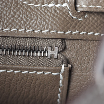 Hermes Epsom Kelly Sellier 25 Etoupe 26 of 38