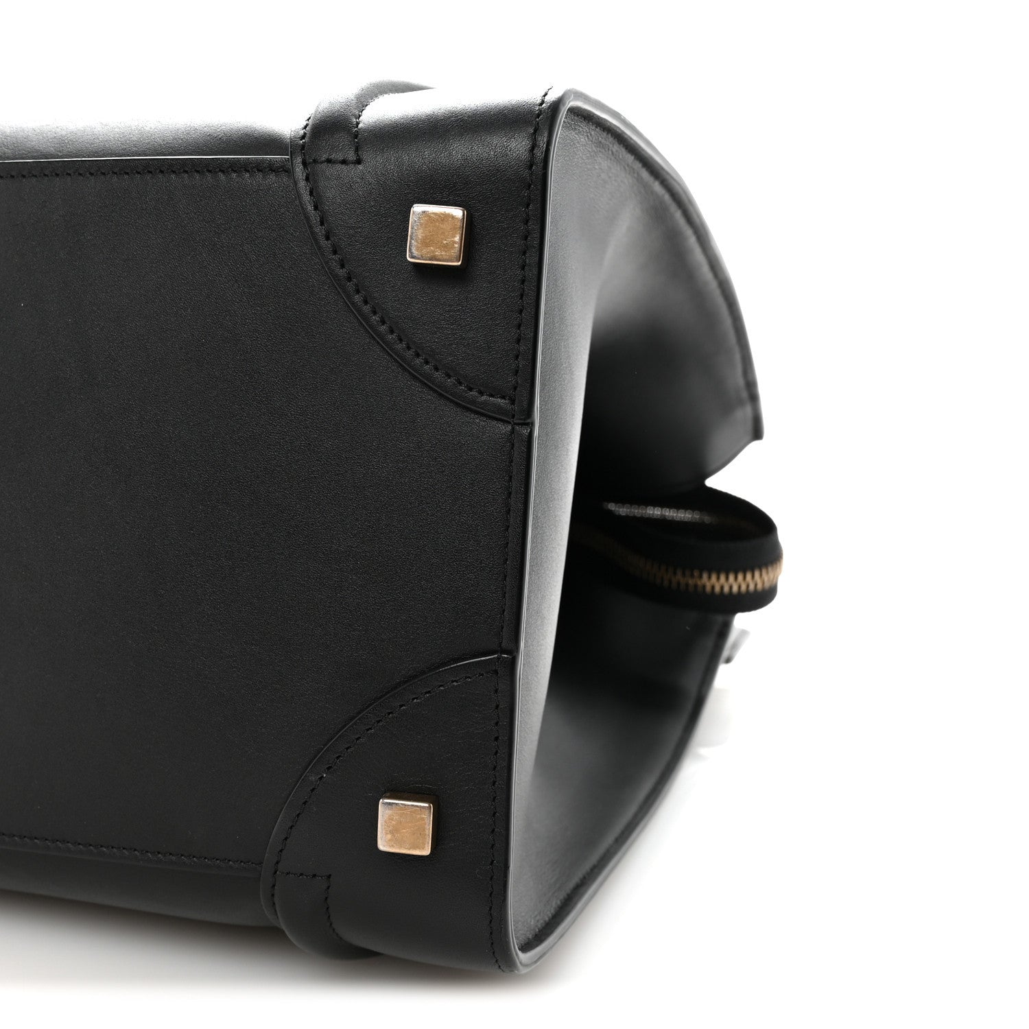 Celine Smooth Calfskin Mini Luggage Black 9 of 9