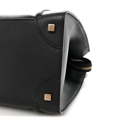 Celine Smooth Calfskin Mini Luggage Black 9 of 9