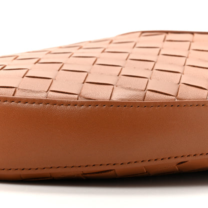 Bottega Veneta Nappa Intrecciato Small Drop Shoulder Bag Wood 8 of 9