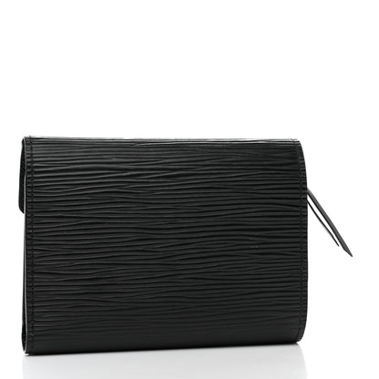 Louis Vuitton Epi Victorine Wallet Black 3 of 9