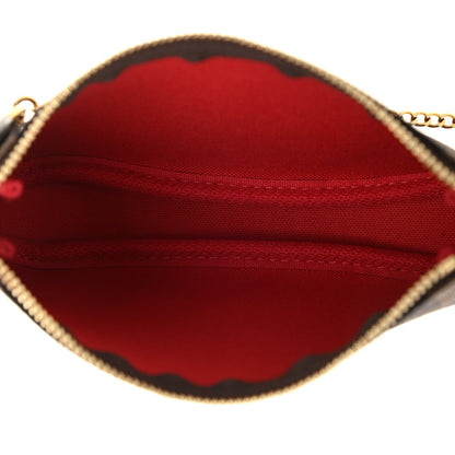 Louis Vuitton Damier Ebene Mini Pochette Accessories 5 of 7