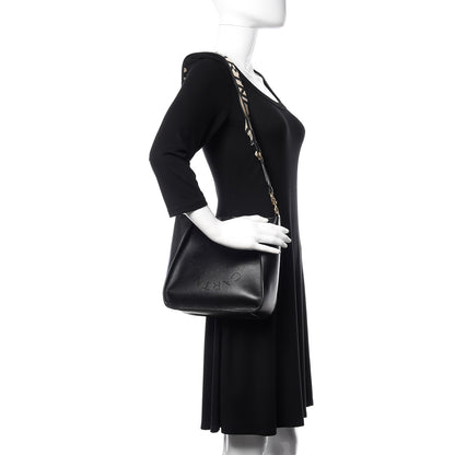 Stella McCartney Eco Alter Nappa Perforated Logo Mini Crossbody Black 2 of 8