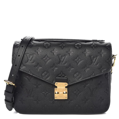 Louis Vuitton Empreinte Pochette Metis Black 1 of 7