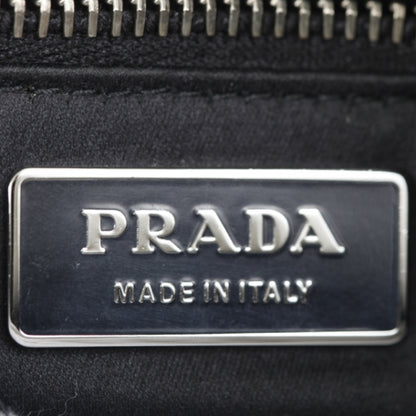 Prada Velvet Shoulder Bag Black 7 of 11