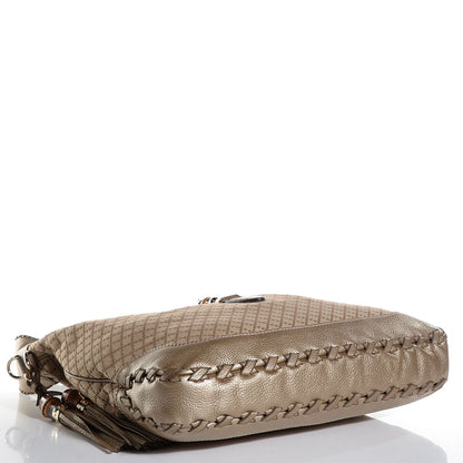 Gucci Diamante Large New Jackie Shoulder Bag Champagne 4 of 9