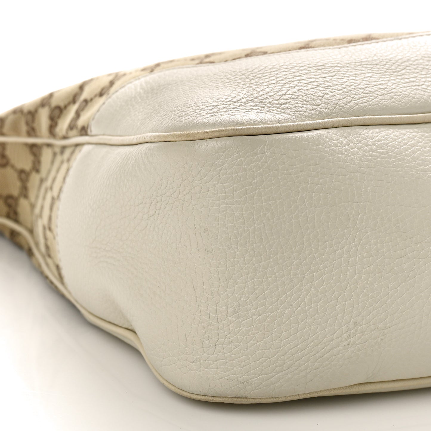 Monogram Medium Diana Bamboo Shoulder Bag Off White