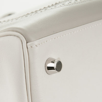 Hermes Togo Swift Ghillies Kelly 32 White Gris Perle 16 of 26