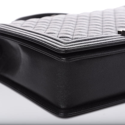 Chanel Caviar Quilted Large Boy Flap Black 8 of 10