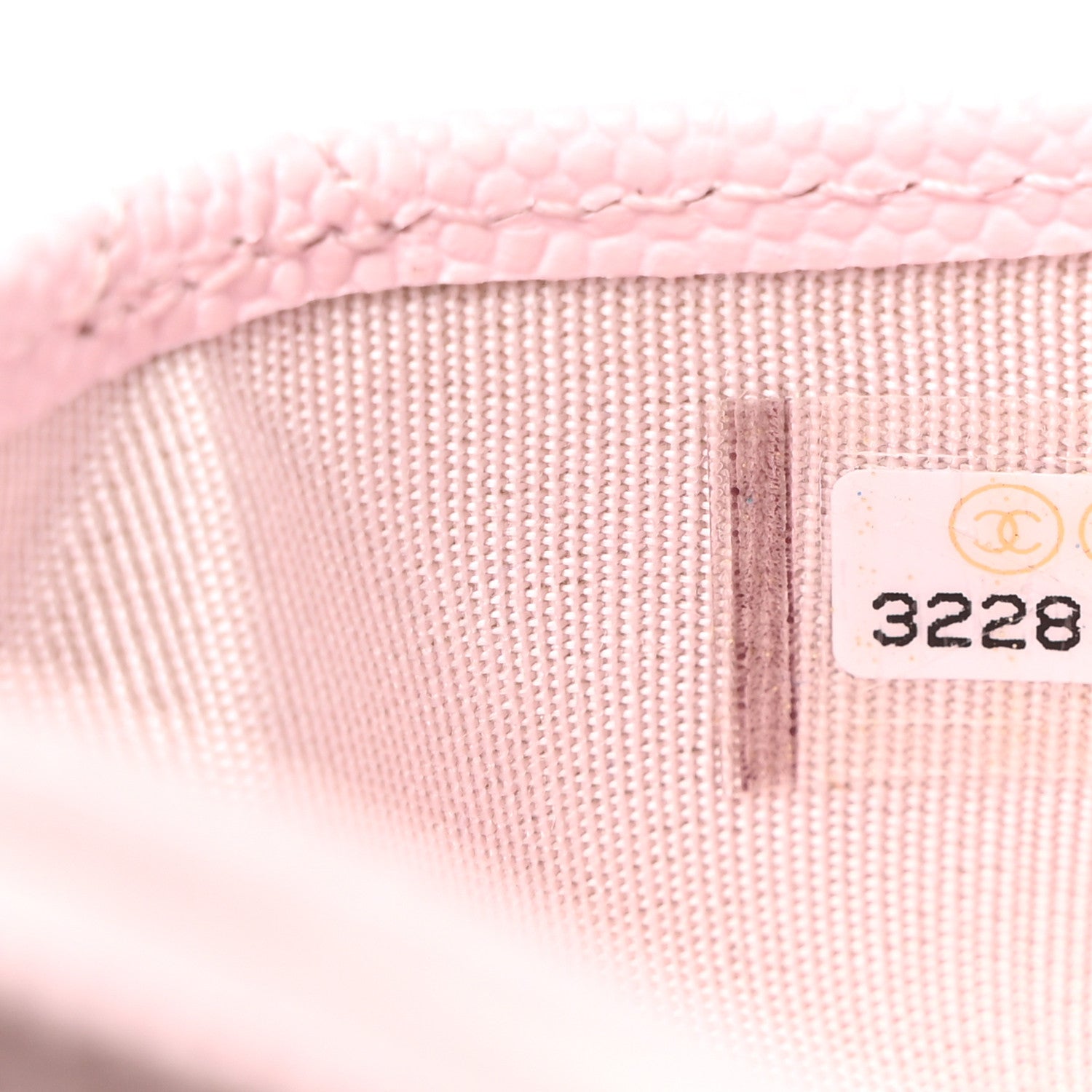 Chanel Caviar Quilted Card Holder Light Pink 8 of 9