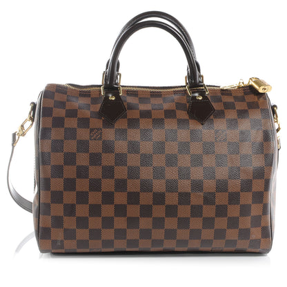 Louis Vuitton Damier Ebene Speedy Bandouliere 30 1 of 8
