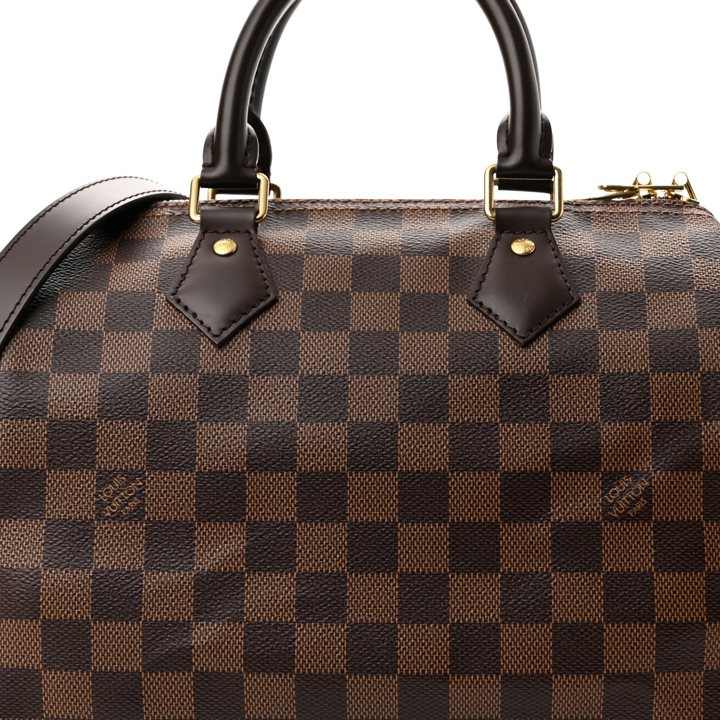 Damier Ebene Speedy Bandouliere 25