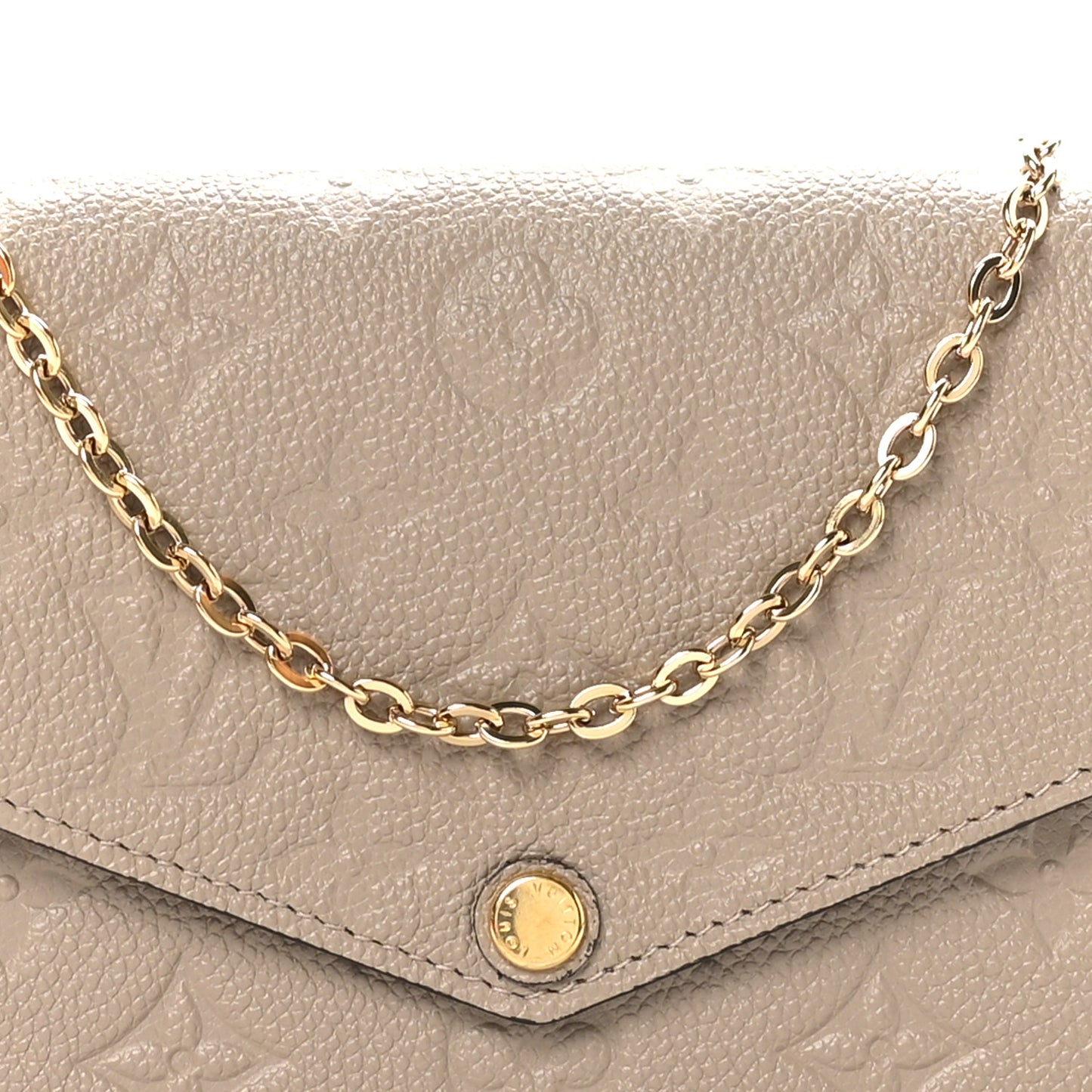 Empreinte Pochette Felicie Chain Wallet Tourterelle