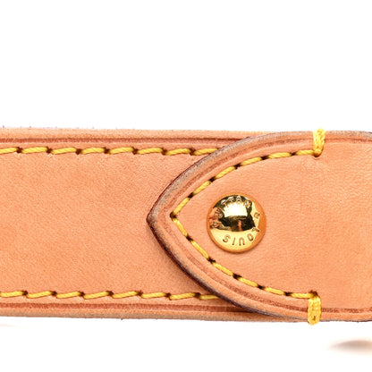 Louis Vuitton Vachetta 25mm Adjustable Shoulder Strap VVN 5 of 9