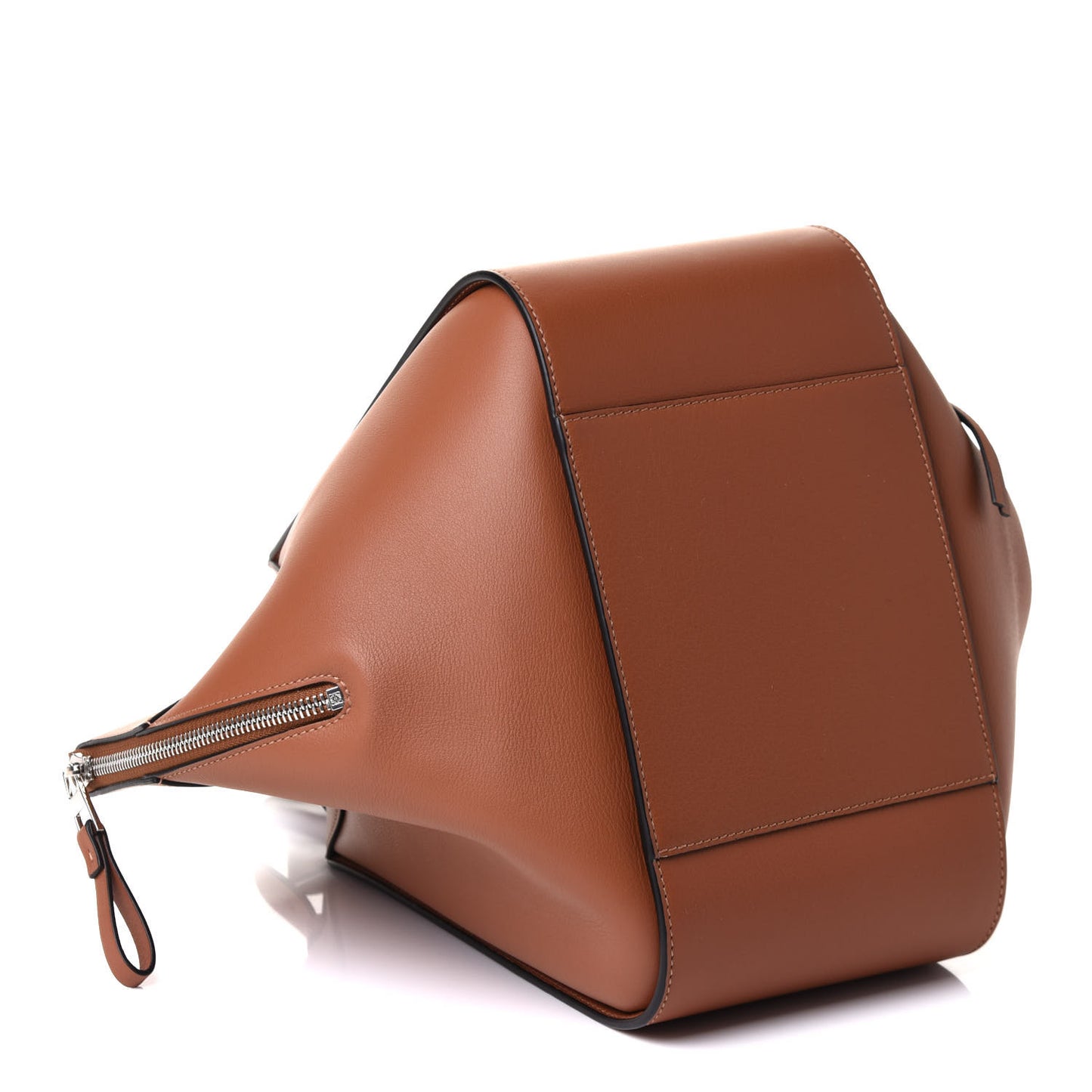 Calfskin Small Hammock Shoulder Bag Tan
