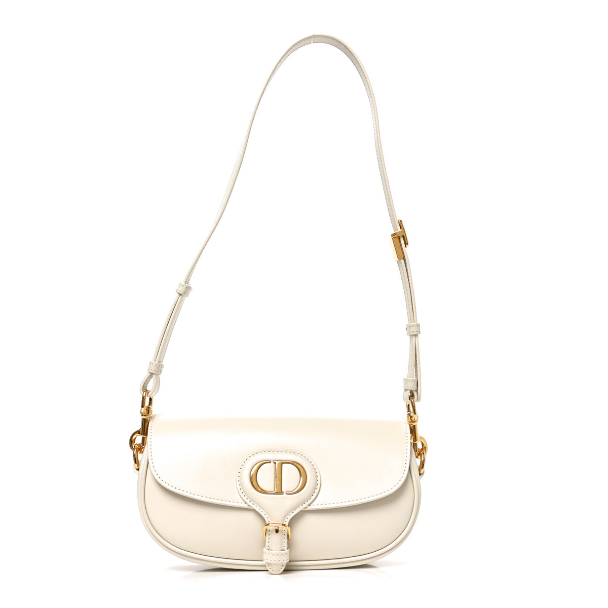 Box Calfskin East West Bobby Bag Latte