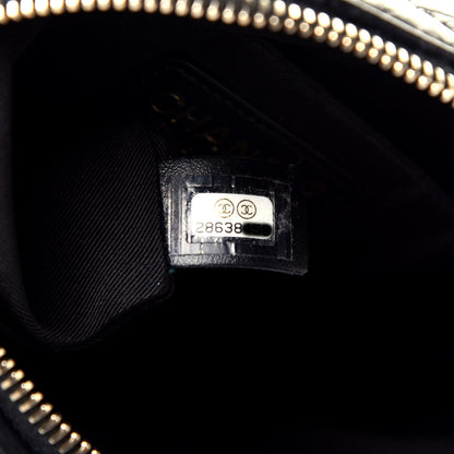 Chanel Aged Calfskin Quilted Waist Bag With Coin Purse Black 7 of 9