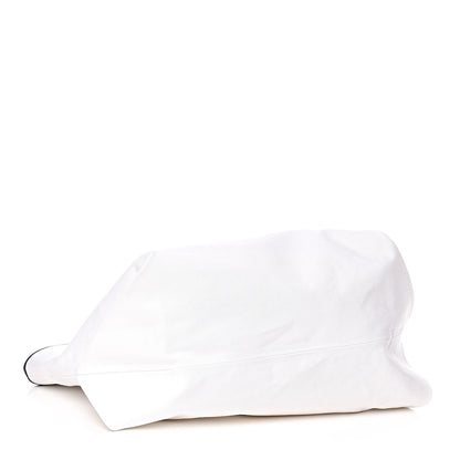Celine Textile Medium Made In Tote White Black 5 of 9