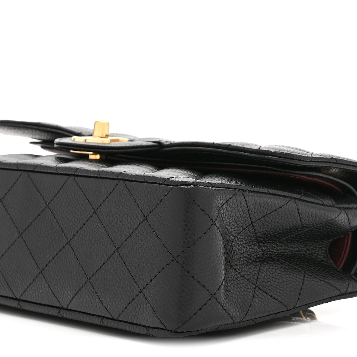 Chanel Caviar Quilted Small Double Flap Black 10 of 10