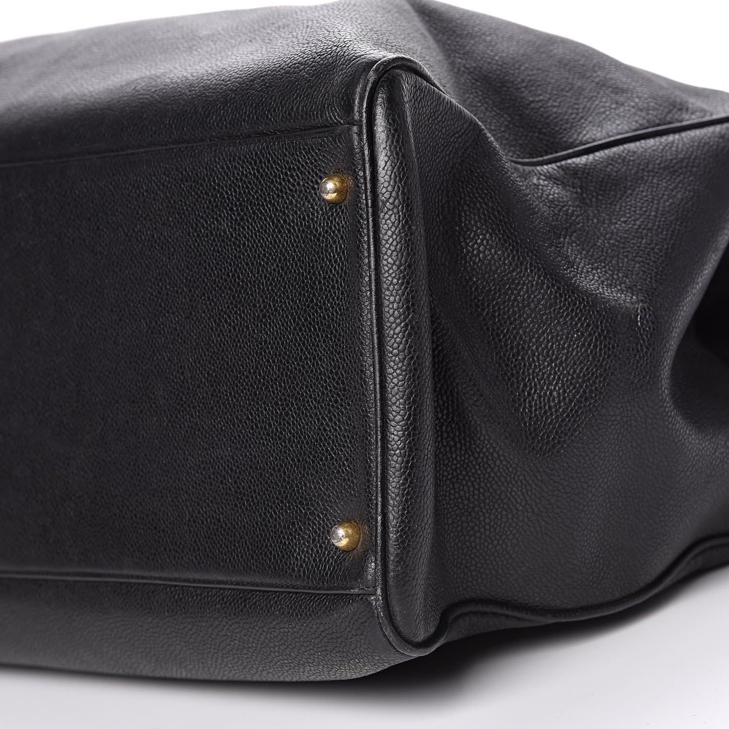 Chanel Caviar XL Weekender Bag Black 11 of 17