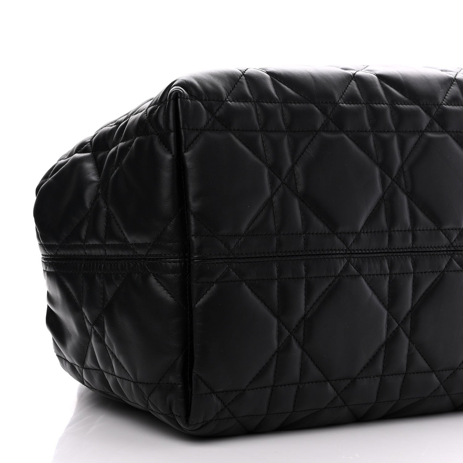 Christian Dior Calfskin Macrocannage Large Toujours Black 10 of 11