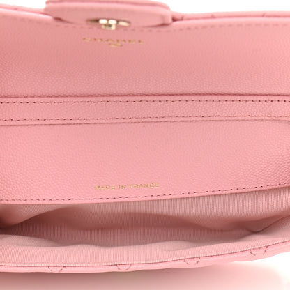 Chanel Lambskin Quilted Glasses Case With Chain Light Pink 7 of 10