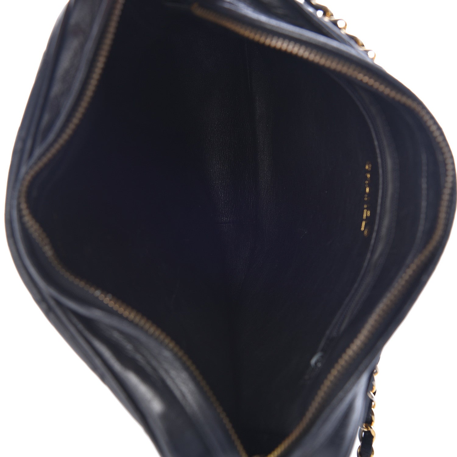 Chanel Lambskin Quilted Tassel Camera Case Black 5 of 10