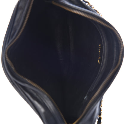 Chanel Lambskin Quilted Tassel Camera Case Black 5 of 10