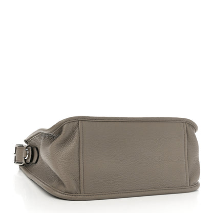 Prada Vitello Daino Soft Hobo Messenger Bag Argilla 4 of 9