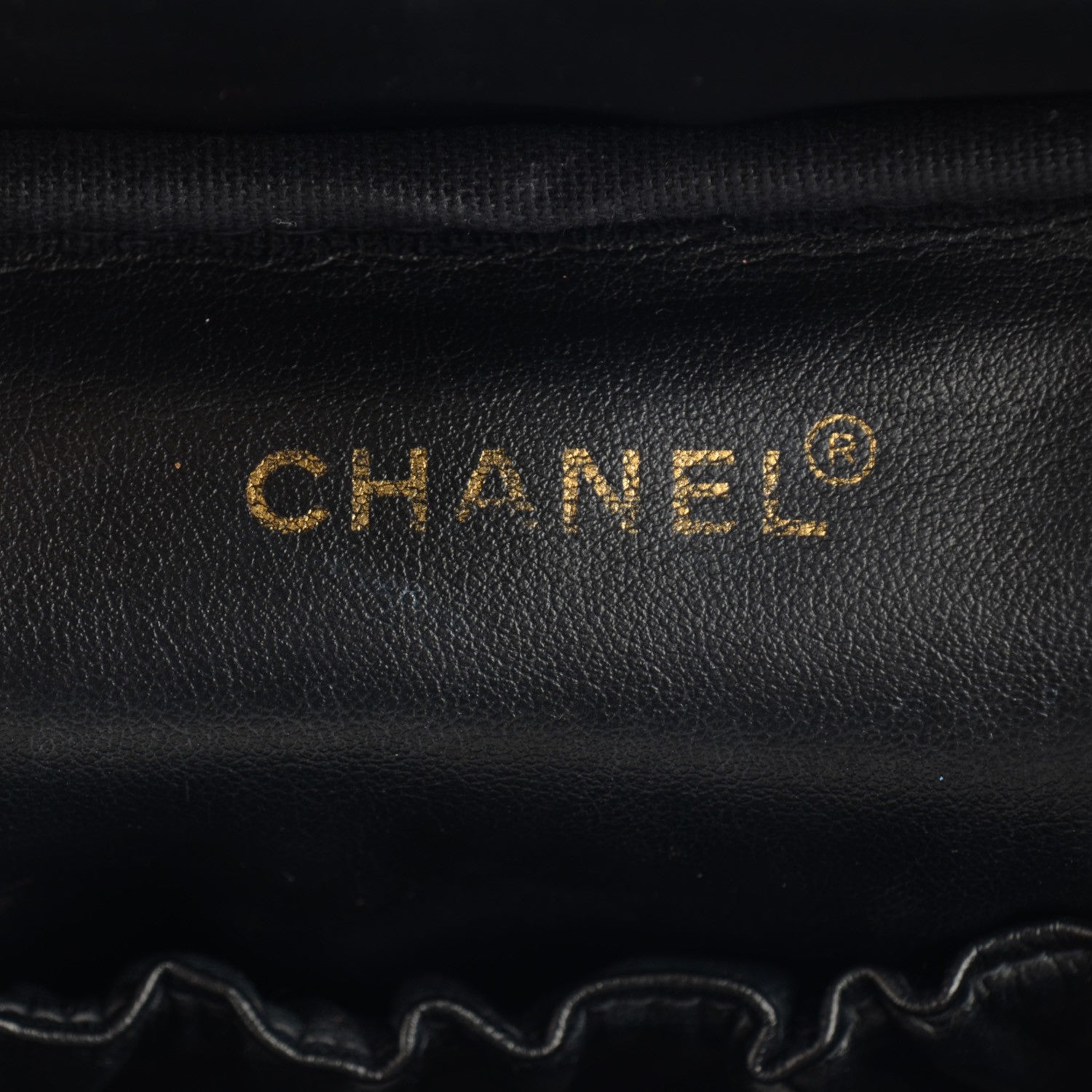 Chanel Caviar Vanity Cosmetic Case Black 7 of 10