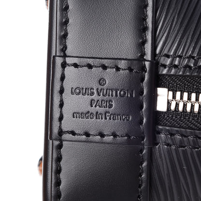 Louis Vuitton Epi Alma BB Black 7 of 9