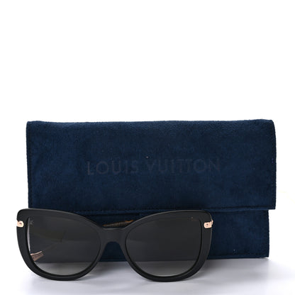 Louis Vuitton Monogram Acetate Charlotte Sunglasses Z0781W Black 8 of 8