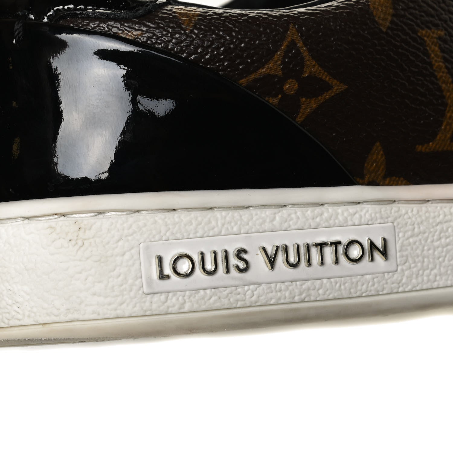 Louis Vuitton Patent Monogram Frontrow Sneakers 36.5 20 of 25